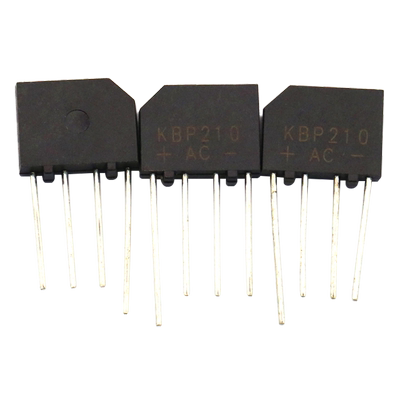 KBP210桥堆整流桥扁桥2A1000V