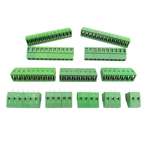 接线端子螺钉式PCB端子DG/KF128-2P/3/4/5/14P间距5.08MM可拼接