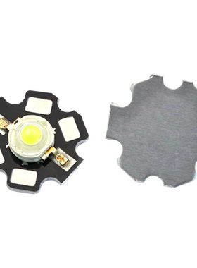LED灯珠1W白光大功率带铝基板