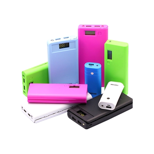 8节免焊接移动电源组装DIY套件外壳充电宝18650电池盒7节5节2节