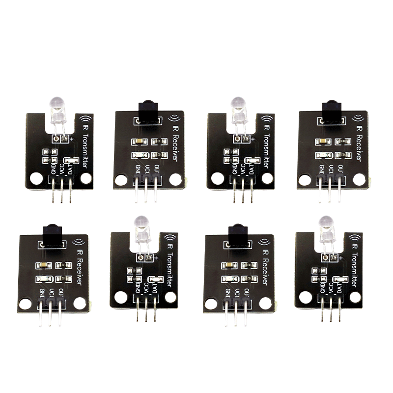 数字38KHz红外接收发射头传感器模块电子积木机器人 红外通信遥控