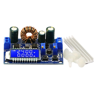 升降压电源模块板恒压恒流液晶LCD数显电压表电流表可调升压降