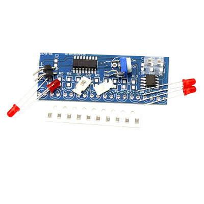 流水灯套件NE555+CD4017流水灯