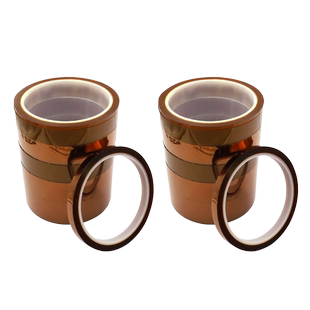 金手指胶带耐高温PI聚酰亚胺胶带线路板防焊耐热电池包扎手机维修隔热汽车烤漆电镀酸碱茶色绝缘胶带