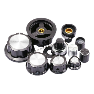 MF-A01 A02 电位器WTH118/RV24旋钮帽子胶木旋钮旋转刻度铝合金计