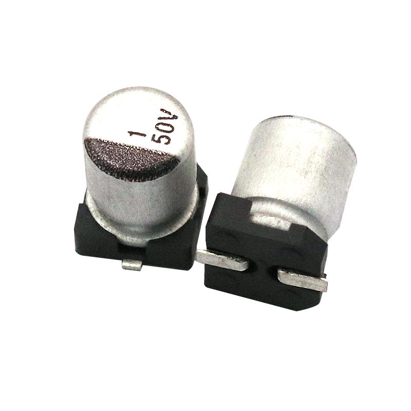 TELESKY 贴片 SMD 电解电容 50V 1UF 4*5MM 铝电解电容器(10个)