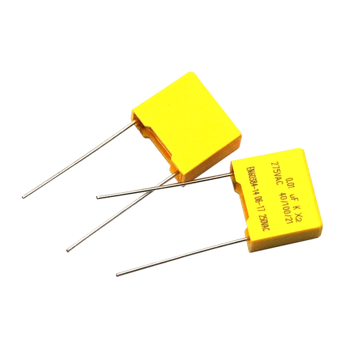 安规电容 X2 275V 0.01uF 10nF 103K 脚距10mm 电容器 (10个)