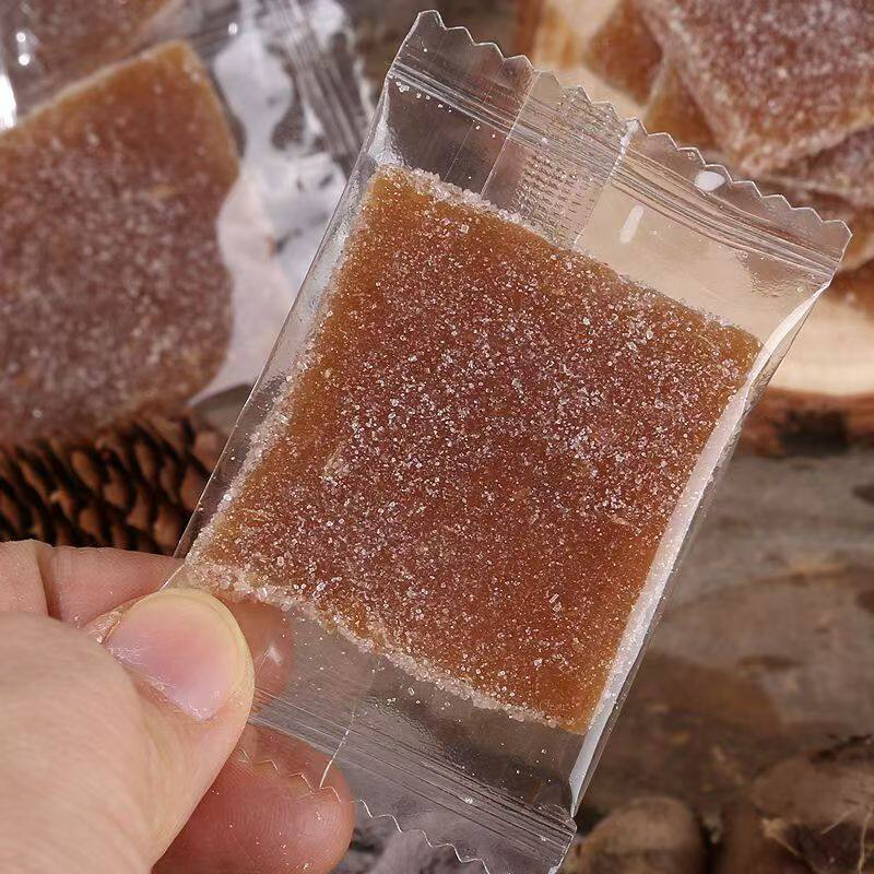 潮汕姜汁软糖陈皮芝麻姜糖客家特产手工正宗老姜红枣独立包装零食