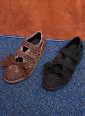 月曜事务所原创设计手工制作allblack纯黑及文艺复古格纹棕德训鞋