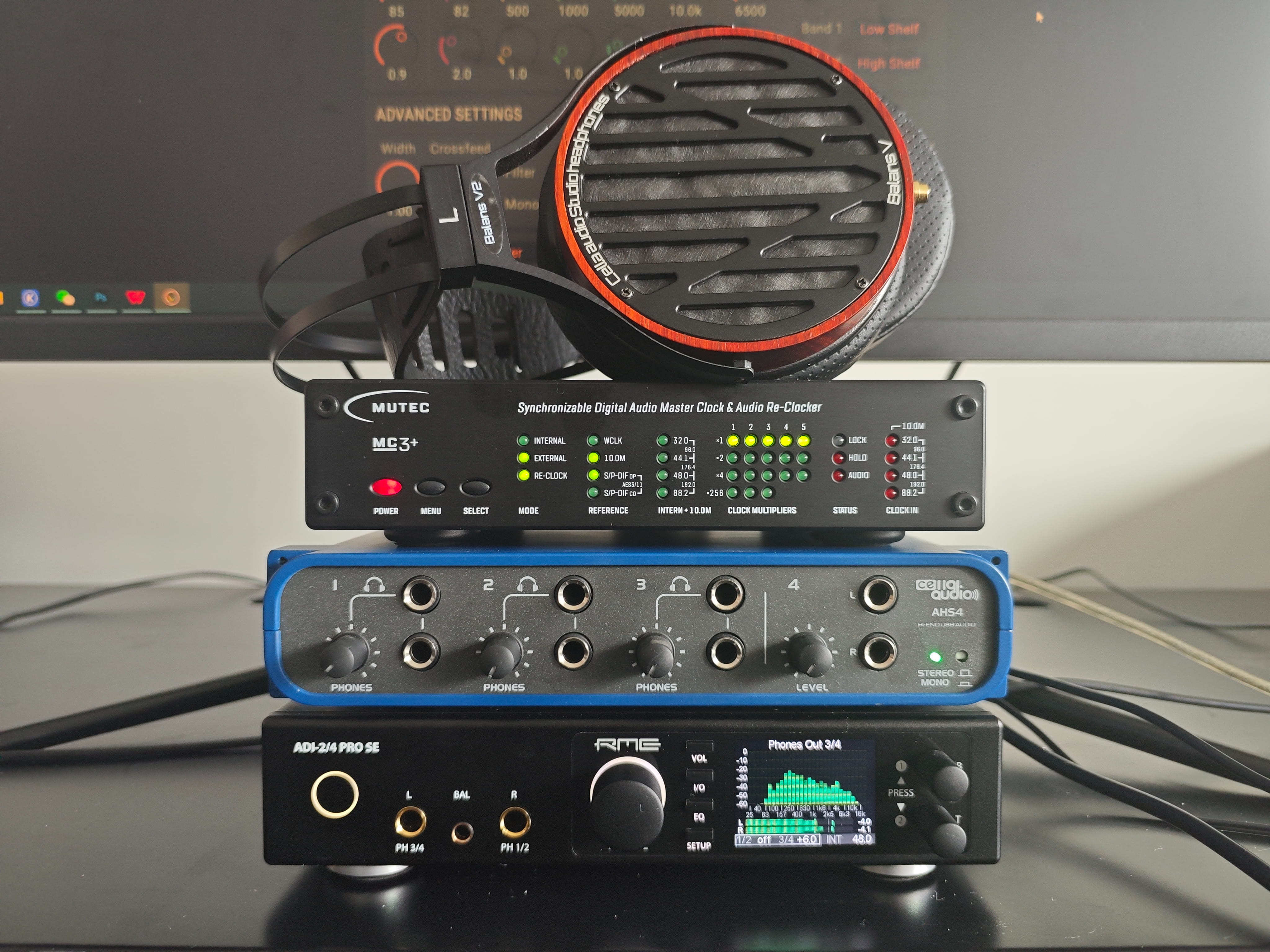 Cella audioAHS4多通道耳机分配器