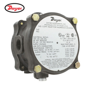 240 NA防爆微负差压开关 美国Dwyer德威尔1950G