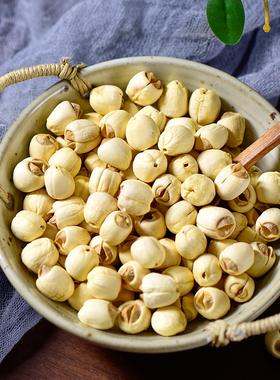 笠禾莲子干货去芯无硫江西广昌道地精选官方陈皮莲子红豆沙