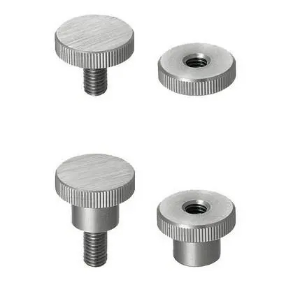 304不锈钢压纹旋钮把手NKM/NKMS3/4/5/6/8/10