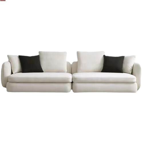 意式极简poliform新款现代简约小户型布艺 沙发客厅弧形异形转角