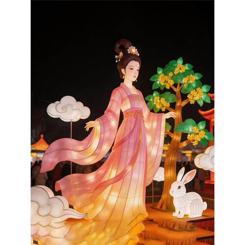 大型节日花灯中秋节嫦娥