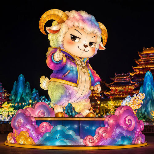 羊年大型节日花灯中秋国