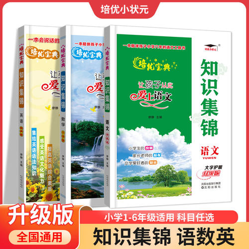 知识集锦语文数学英语全国通用