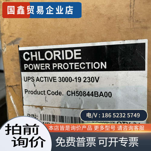询价:CHLORIDE电源保护器UPSA3000-19