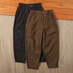 男CityBoy休闲萝卜裤 裤 阔腿哈伦裤 日单潮牌宽松锥形工装 型狠赞