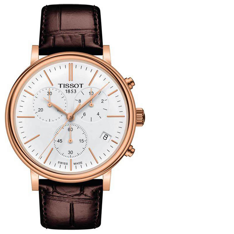 TISSOT天梭正品手表新款卡森臻我石英男表T122.417.36.011.00