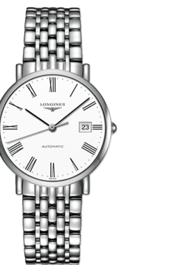 Longines浪琴正品手表博雅系列全自动机械钢带男表L4.810.4.11.6