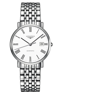 Longines浪琴正品手表博雅系列全自动机械钢带男表L4.810.4.11.6