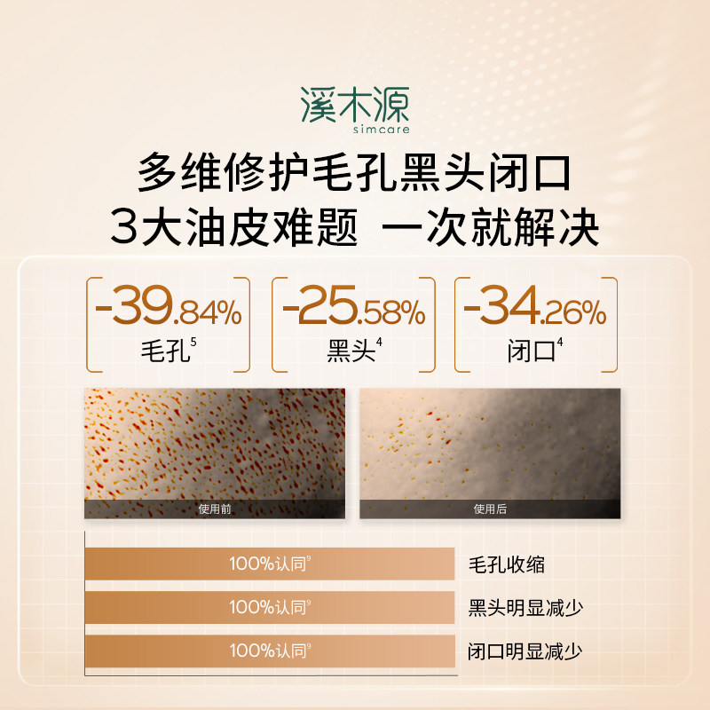 【大物是也推荐】溪木源层孔菌智控水乳套装油皮敏感肌控油水霜