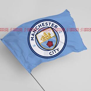 英超曼彻斯特城足球俱乐部曼城球队周边队旗Manchester City F.C.