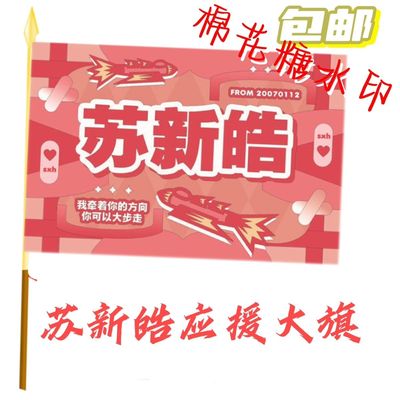 苏新皓应援大旗TF家族苏新皓应援旗帜演唱会音乐节户外应援旗定做