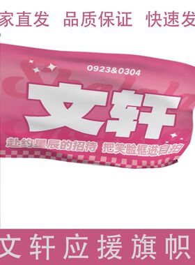 文轩应援大旗时代少年团刘耀文宋亚轩CP应援旗演唱会应援周边定制