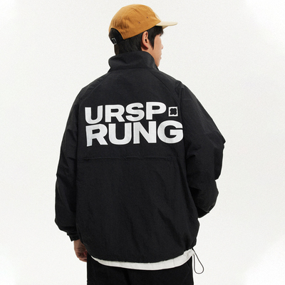 UUNG立领四季宽松夹克外套