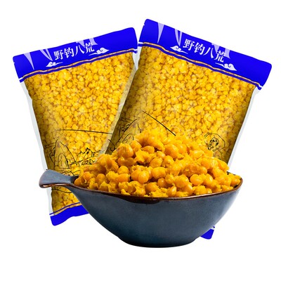 玉米麦粒草鱼饵打窝料五谷杂粮