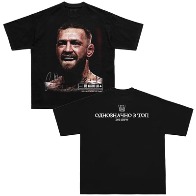 宽松短袖t恤CONORMCGREGOR情侣