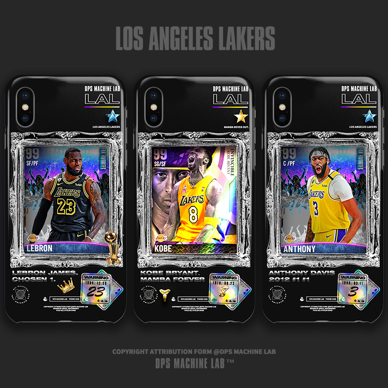 原创詹姆斯科比威少安东尼手机壳