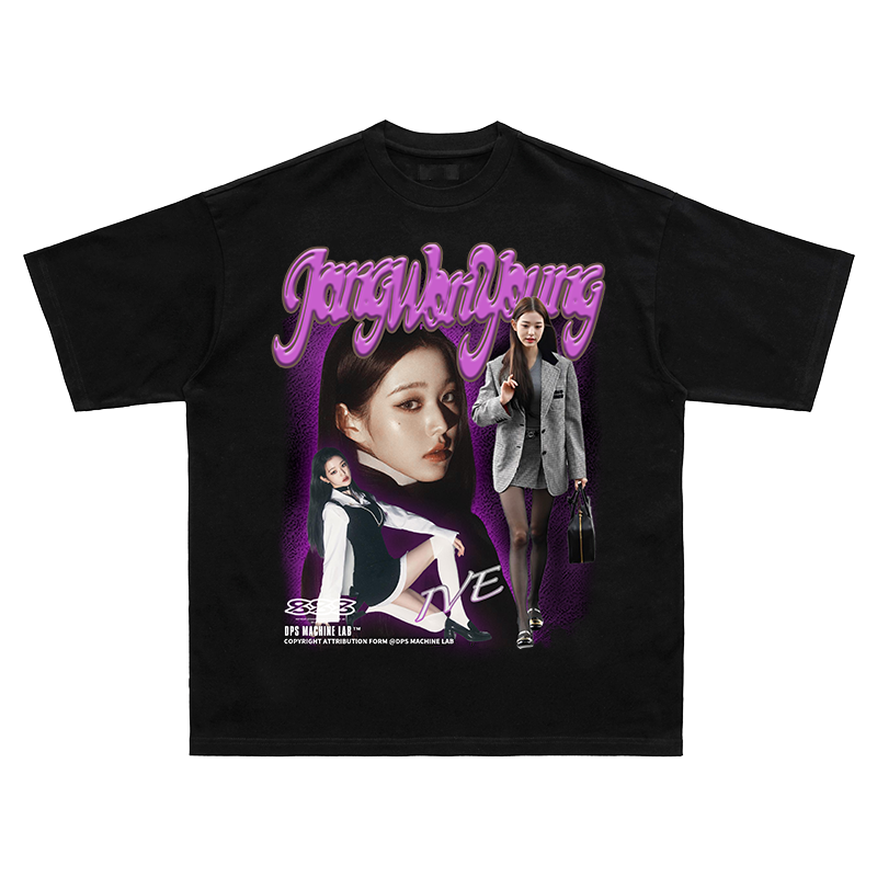 dps短袖人像lisa朴彩英珍妮美式