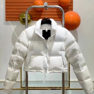 羽绒服1984美版 小个子短款 亮面防水冬季 新款 韩版 肯豆同款 棉衣高版