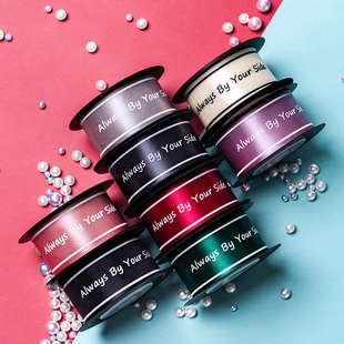 your sids涤纶礼品带DIY祝福礼物包装 装 礼物包装 蝴蝶结装 饰丝织带绸带礼物礼品盒包装 饰2.5cm 丝带always