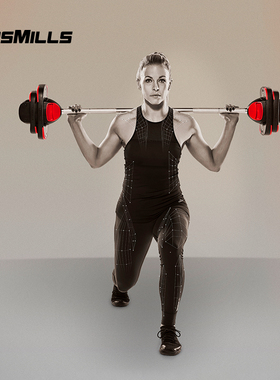 LESMILLS SMARTBAR莱美手抓杠铃片套装二代片健身举重器械