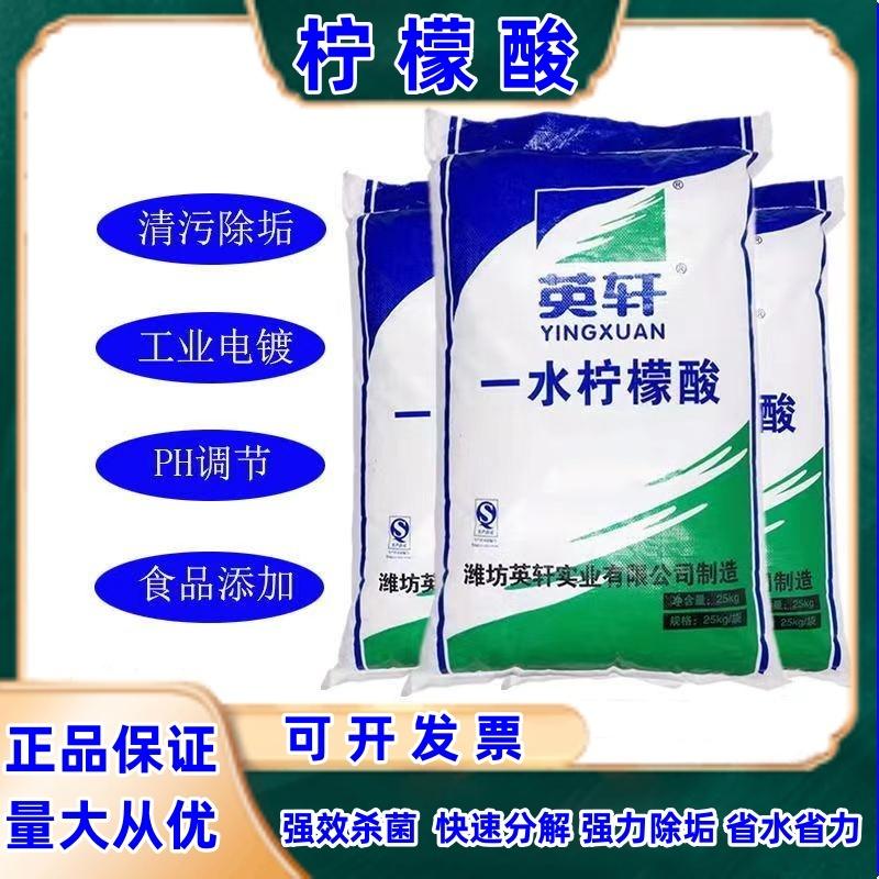 食品级柠檬酸去水垢饮料添加剂