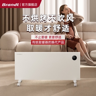 白朗新款欧式对流取暖器客厅卧室电暖气家用节能省电电暖器石墨烯