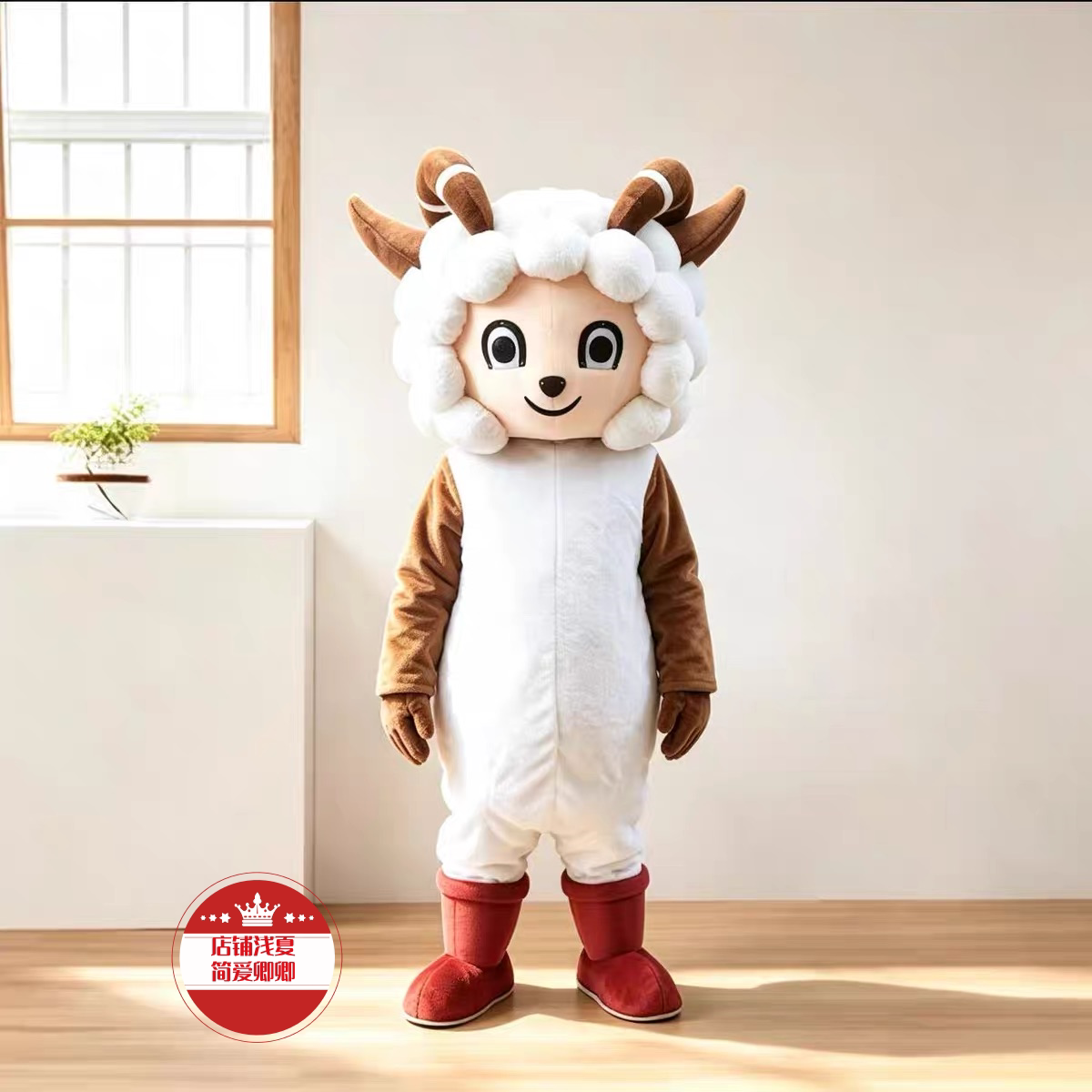 喜洋洋羊卡通人偶服装玩偶服道具行走公仔活动表演可出租cos装扮