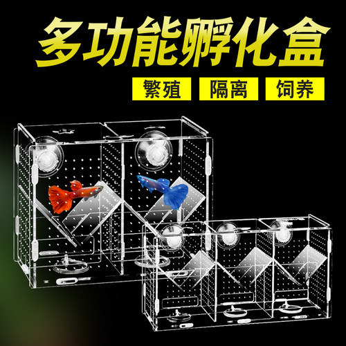 繁殖盒/隔离盒高透明不伤鱼