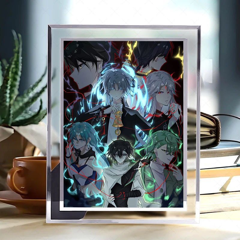 邪神墨然照片周边水晶玻璃相框