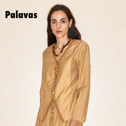PALAVAS金岩山麓系上衣长袖小众