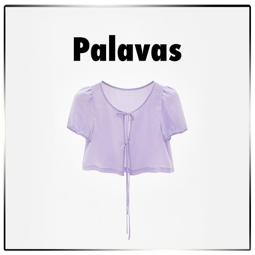 Palavas紫色薄款短袖miranda