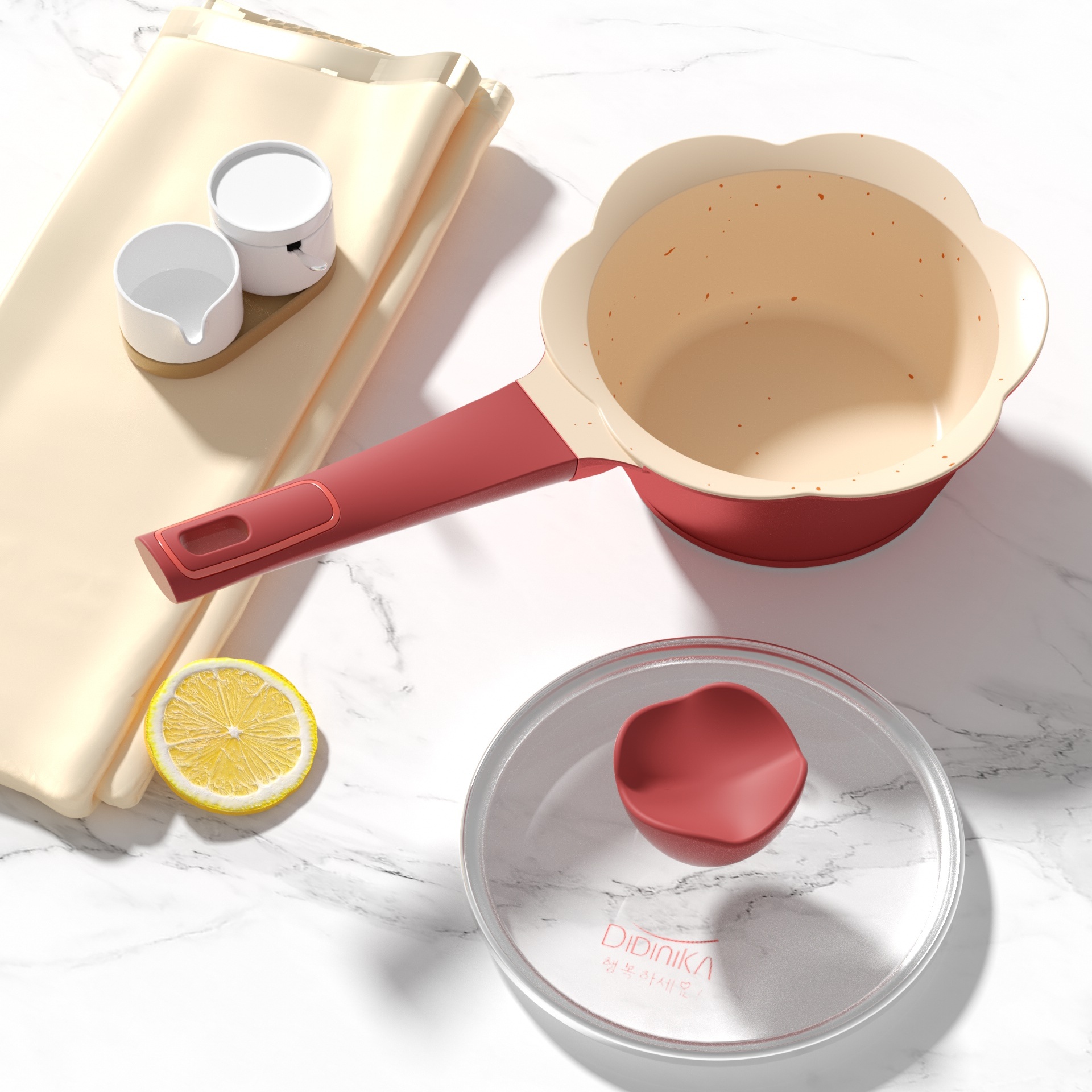 迪迪尼卡婴儿宝宝辅食锅不易粘锅