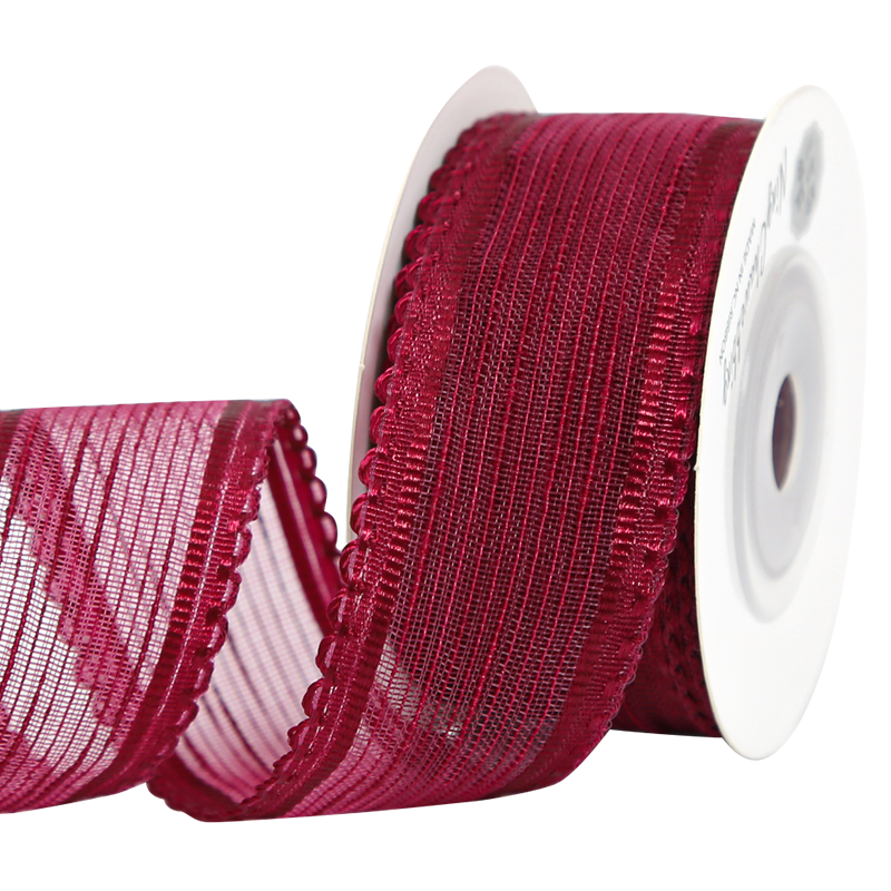 波浪边流星雪纱带diy手工蝴蝶结其他包装包diy绸带缎带丝饰品配件