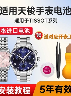 适用于天梭手表电池T101410A T101417A T101451A T101452A T101910A T101917A T103210A日本进口纽扣电子