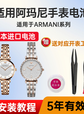 适用阿玛尼手表电池AR-11067 11293 11299 11354 1381 1648