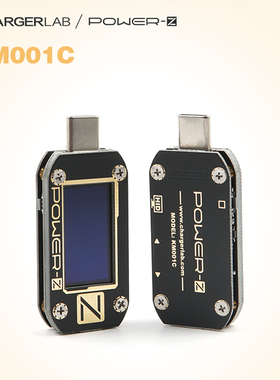ChargerLAB POWER-Z USB PD电压电流纹波双Type-C测试仪 KM001C